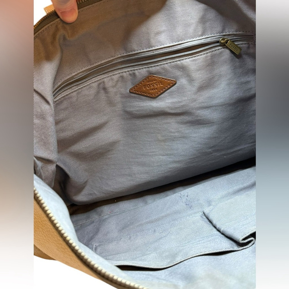 FOSSIL Jenna Tote Leather Bag - Picture 7 of 7